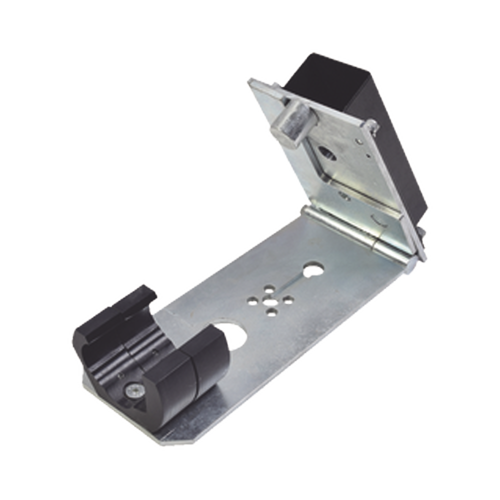 Sistema de abatimiento por impacto para brazo de barrera GARD4 y brazo nacional 009-MXARM001