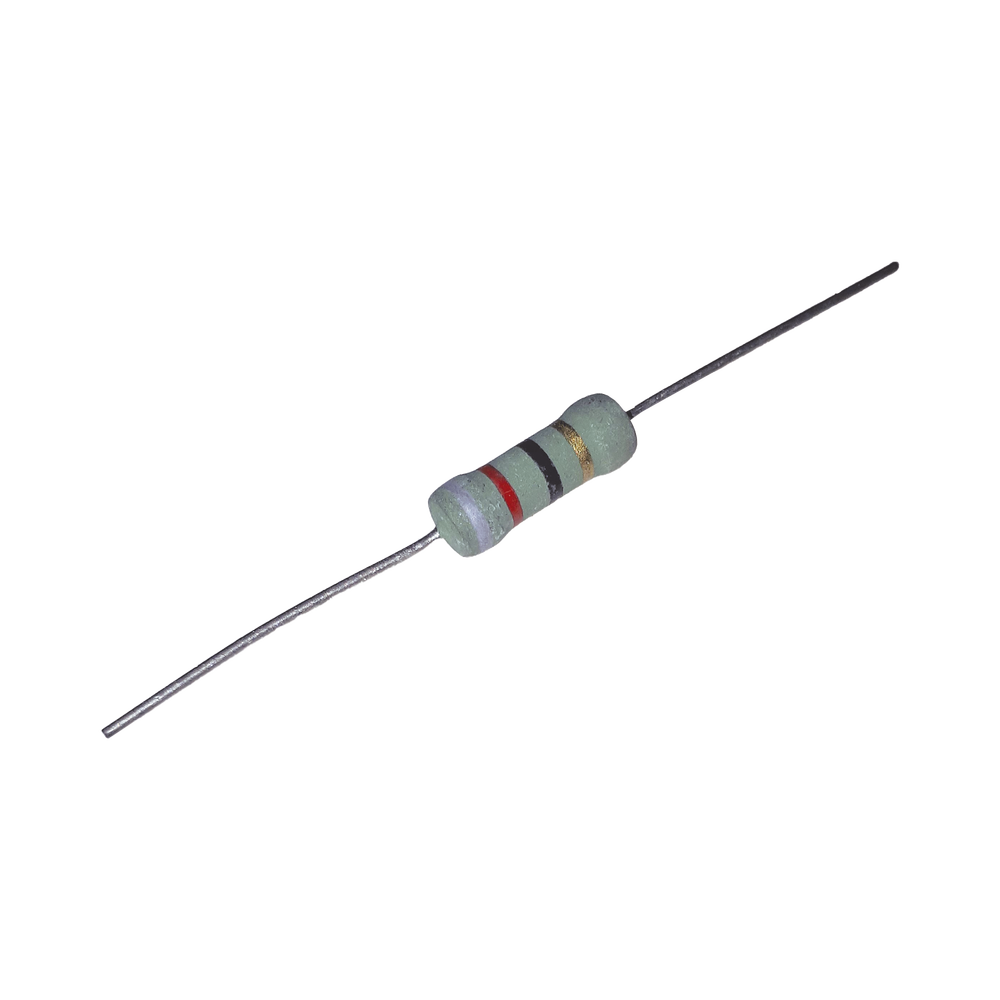 Resistencia de 82 Ohm a 1 Watt.
