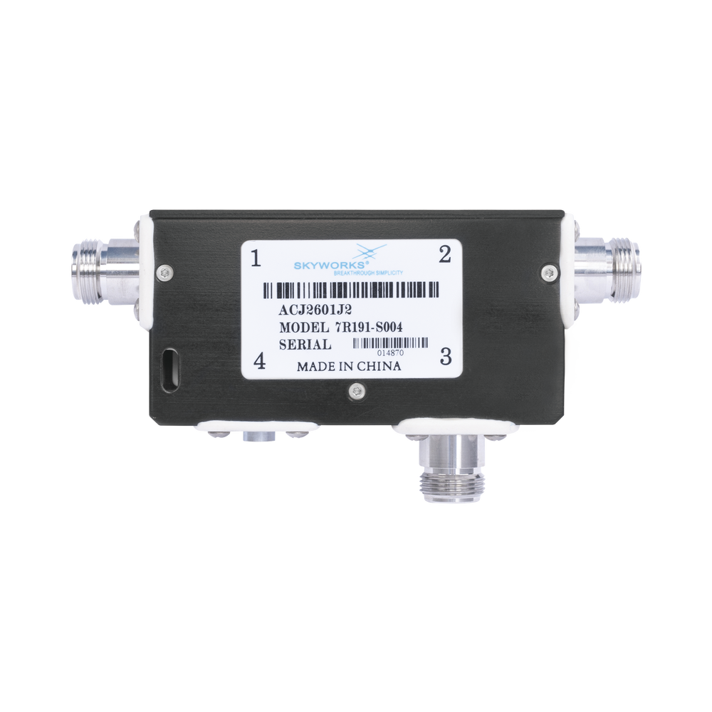 Circulador para 440-450 MHz, 100 Watt, Conectores N Hembra.