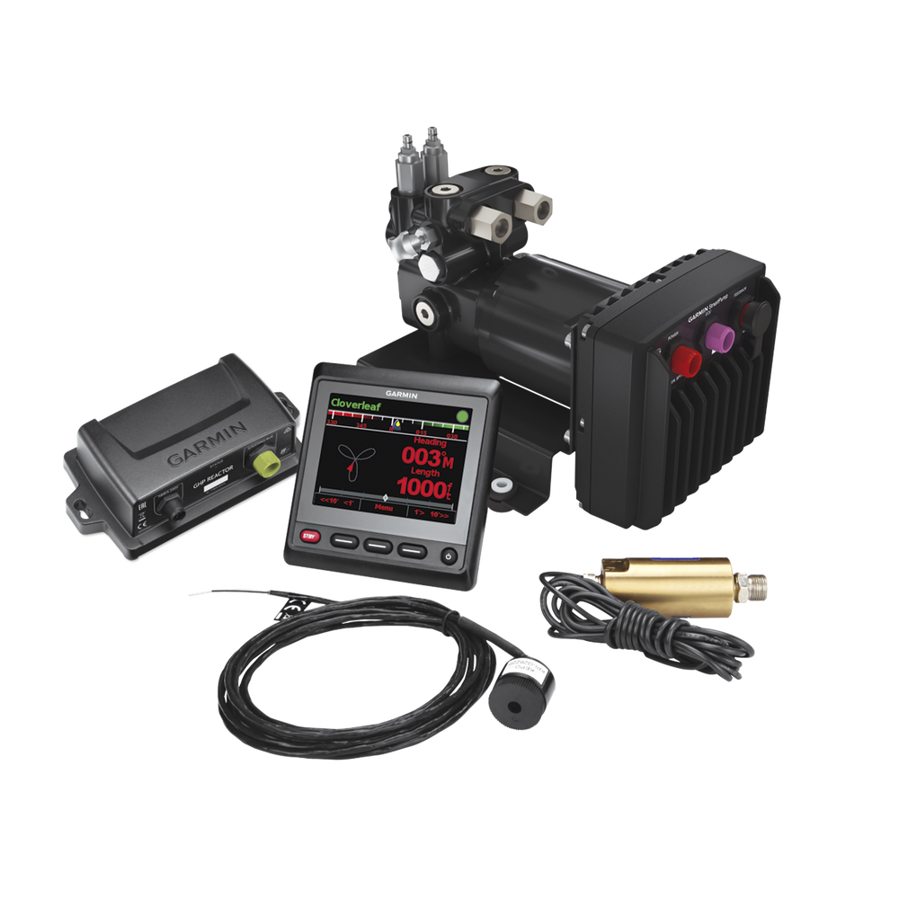 kit de Piloto automático con caja de control Reactor™ 40, pantalla GHC 20 y bomba SmartPump.