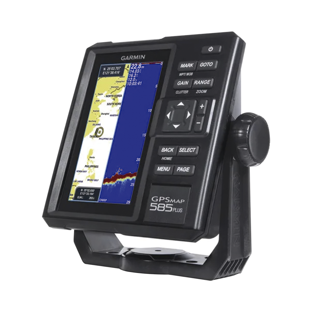 Plotter de Navegación GPSMAP 585 Plus / Pantalla 6" WVGA / Sonar CHIRP 600W / ClearVü Scanning Sonar / Compatible GPS-GLONASS-BeiDou / Quickdraw Contours / 2 Ranuras SD / IPX7 / Multiidioma - Image 2