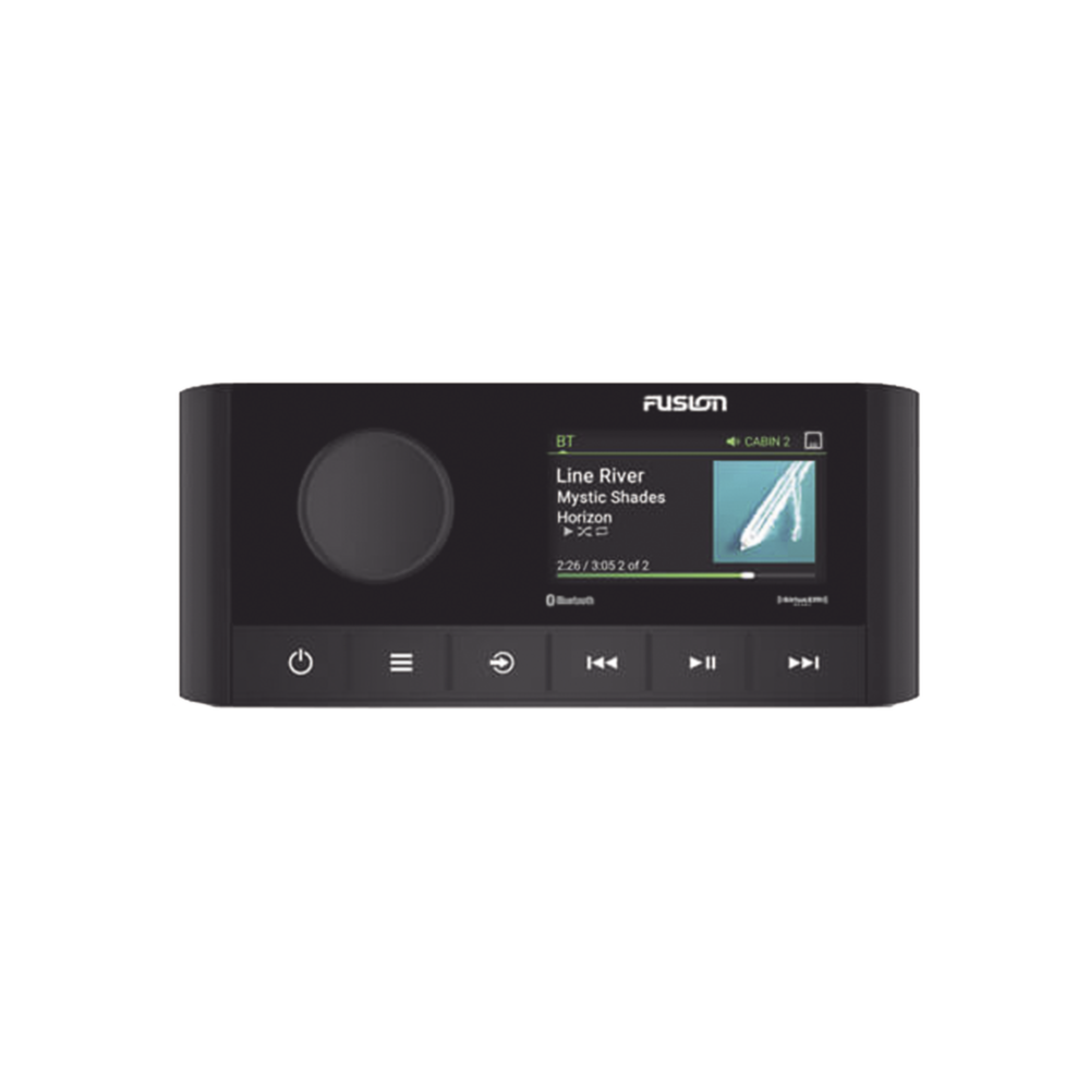 Estéreo marino Fusion serie RA210, con pantalla a color de 2.7" conexión AM/FM, Bluetooth, USB, iPhone