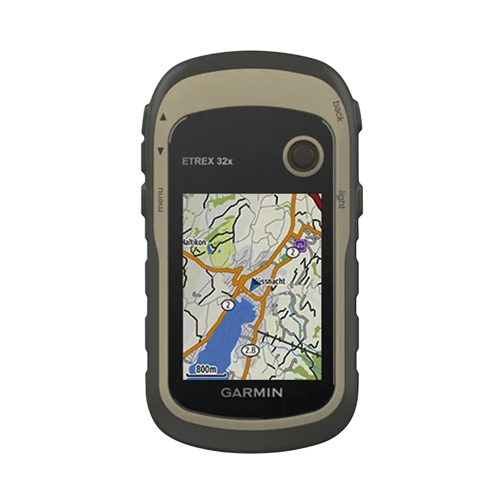 GPS Portátil eTrex 32x Outdoor / Pantalla TFT Transflectiva 2.2 Pulgadas / Resolución 240x320 Pixeles / Brújula 3 Ejes / Altímetro Barométrico / GPS + GLONASS / 8 GB Memoria / IPX7 / Compatible ANT+