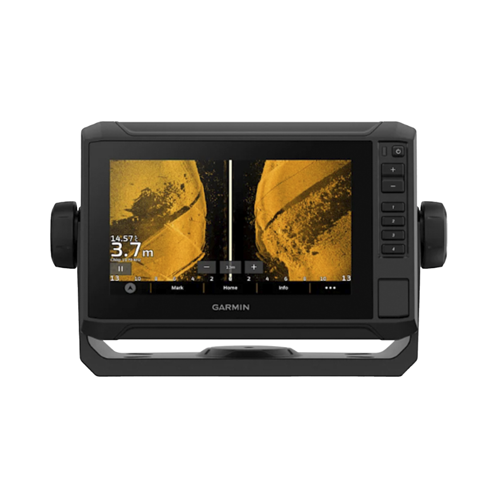 Plotter de Navegación ECHOMAP™ UHD2 de 7" / Pantalla Táctil WVGA 7" / GPS Multibanda y Multiconstelación / Compatible con AIS y DSC / Sonda CHIRP Integrada / ClearVü y SideVü / Resistencia al Agua IPX7 / Cone