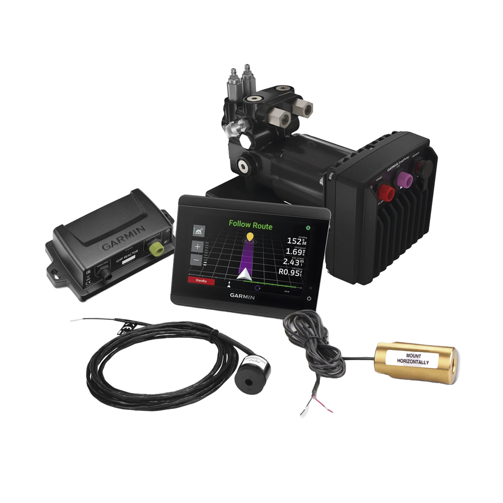 Corepack de Reactor™ 40 hidráulico con SmartPump v2 / Carcasa de Plástico IPX7 / Rango de Temperatura -15°C a 55°C / Alimentación 9-16 V / Longitud de Cable 3 m / Compatible con Cilindros de Dirección 65.5-393.3 c