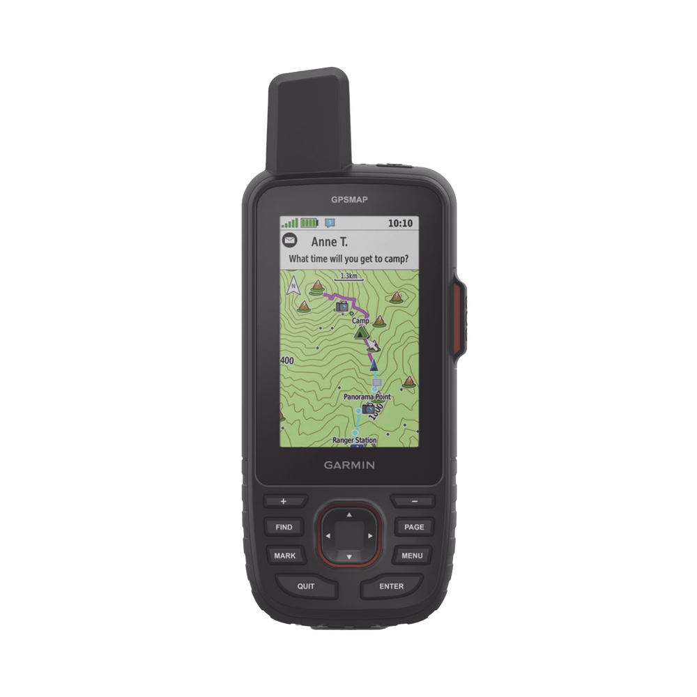 Navegador GPS Outdoor GPSMAP 67i / Pantalla TFT Transflectiva a Color 3″ / Resolución 240 x 400 Píxeles / Batería Recargable de Ión-Litio / Autonomía Hasta 840 Horas / IPX7 / MIL-STD-810 / Brújula de Tres Ej