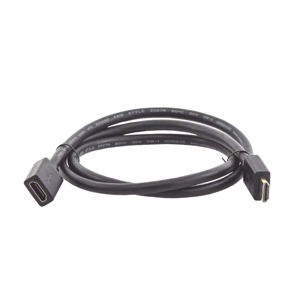 Cable Extensor HDMI de 1 Metro (3.28 Pies) / 4K@60Hz / 3D / HDR / Macho a Hembra / N?cleo de Cobre Esta?ado / Transmisi?n Estable - Image 3