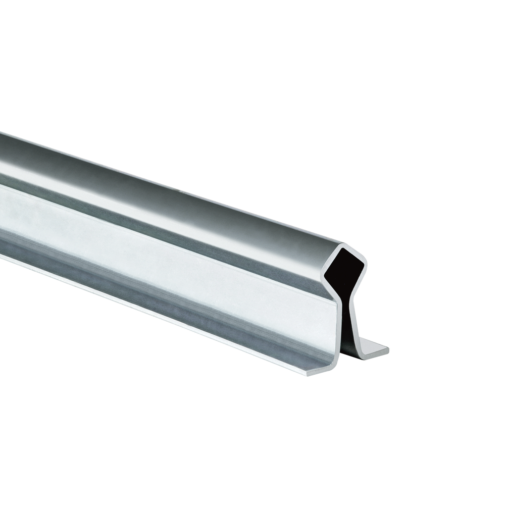 Guia de Piso Para Ruedas Tipo V / Longitud Total de 3 Metros / Para Fijar de Manera Empotrada