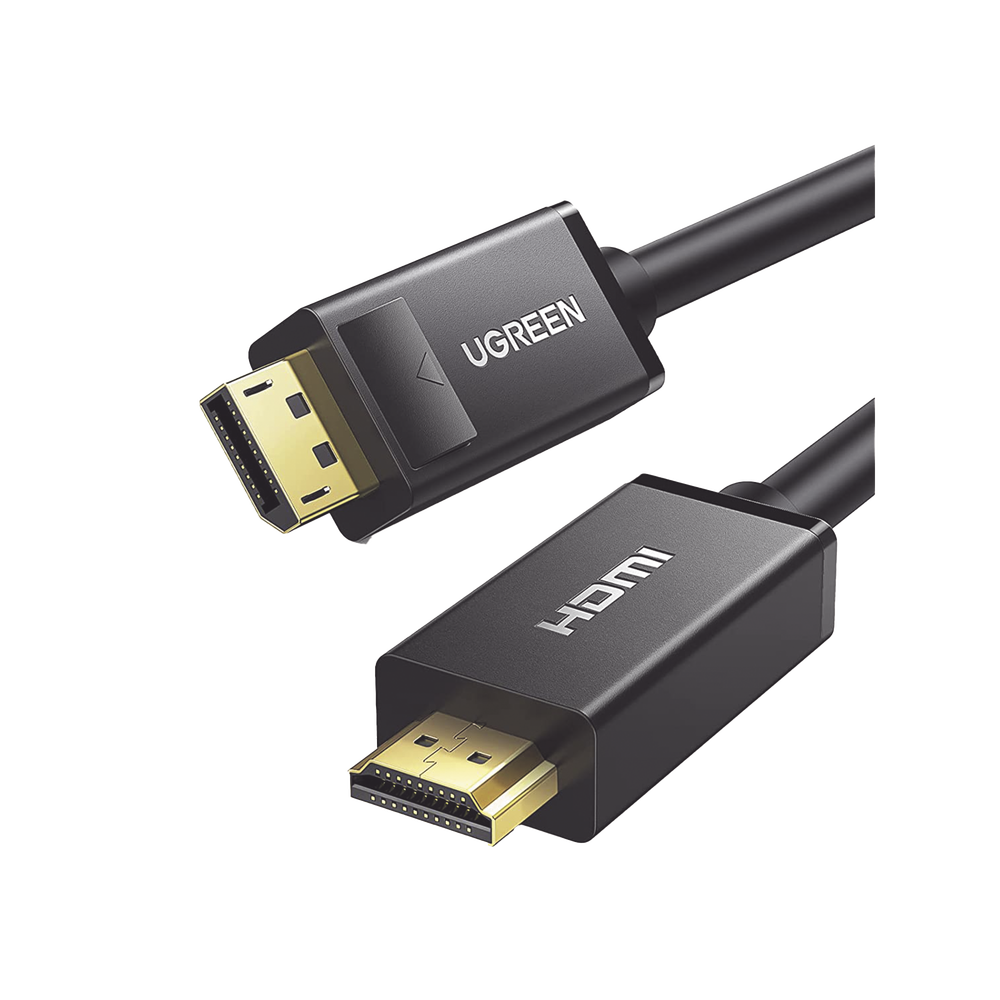 Cable DP Macho a HDMI Macho / Longitud 3 Metros (9.84 Pies) / Soporta 4K@30Hz / Soporta 3D / Cobre Esta?ado 28AWG / Blindaje Interno M?ltiple / Transmisi?n Unidireccional / Bot?n de Liberaci?n / Chip de ?ltima Generaci?n