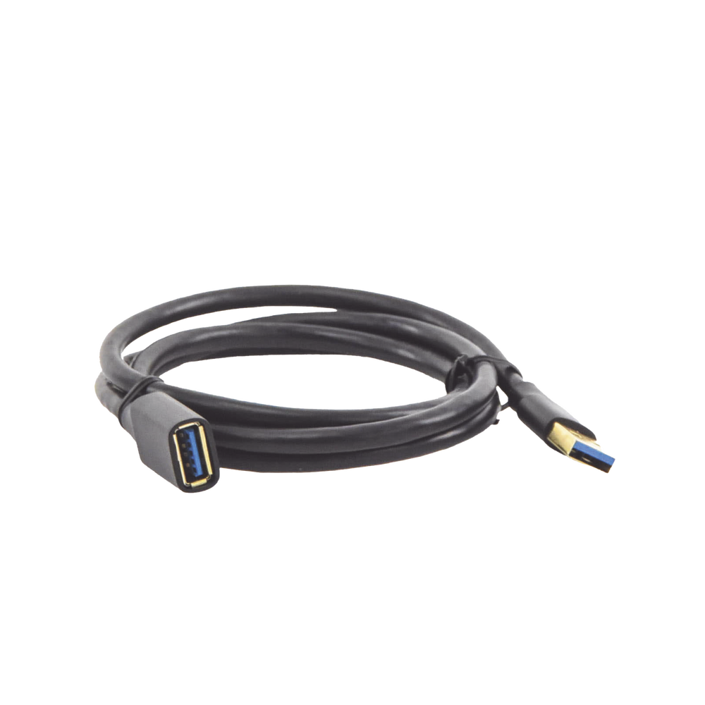 Cable Extensor USB 3.0 / 1 Metro / Macho-Hembra / 5 Gbps / Ultra Durabilidad / Núcleo de cobre estañado 28/22 AWG / Blindaje interior múltiple / Ideal para teclado, mouse , etc. - Image 2