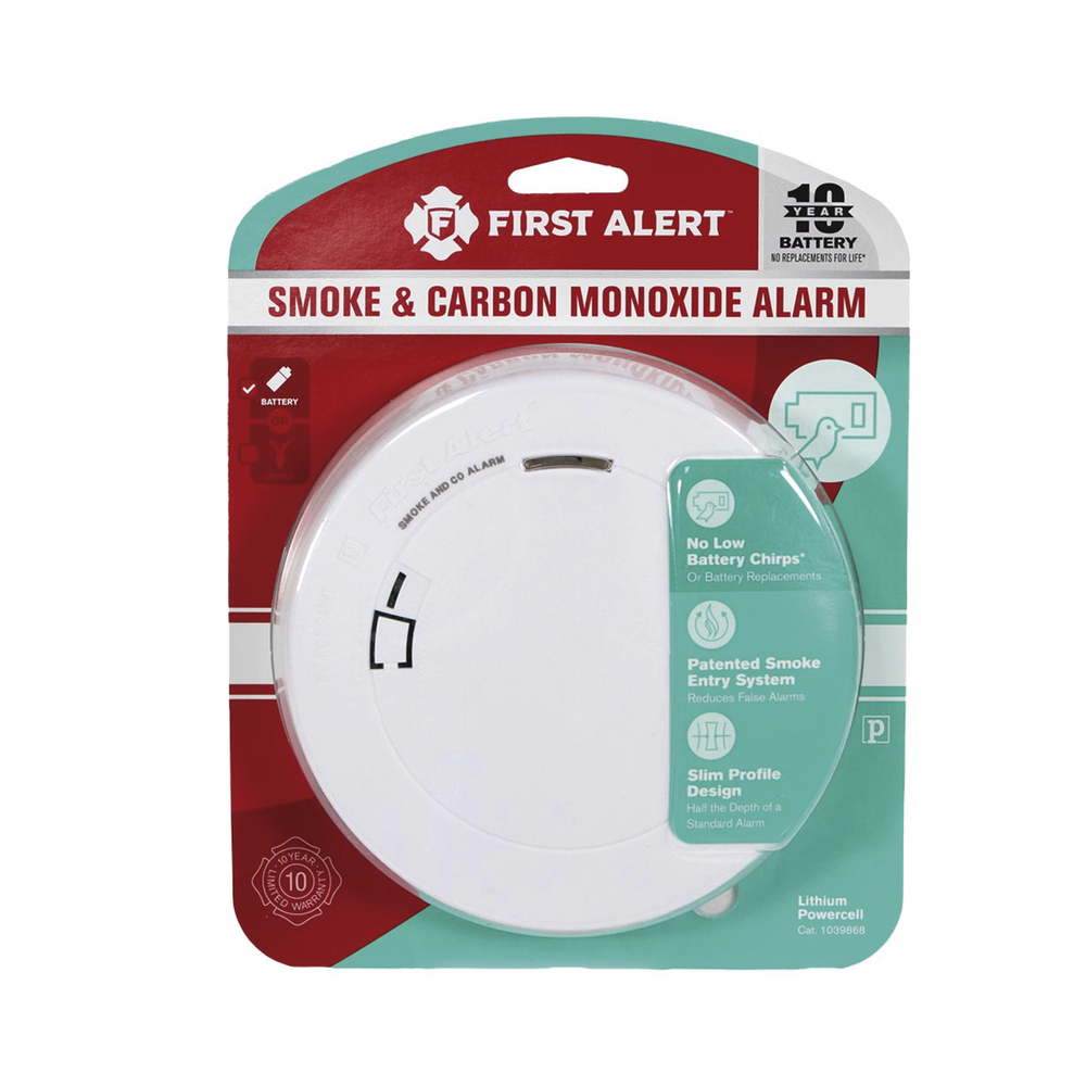 Detector Combo de Humo/CO, Autónomo, Batería Sellada de Litio de 10 años, No Requiere Panel, Diseño Ultra Delgado, No Requiere Cableado - Image 9