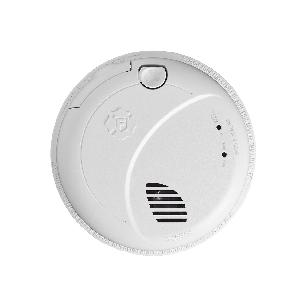Detector Combo de Humo/CO, 120 Vca, No Requiere Panel, Con Batería de Respaldo, Sensor Inteligente de Falsas Alarmas
