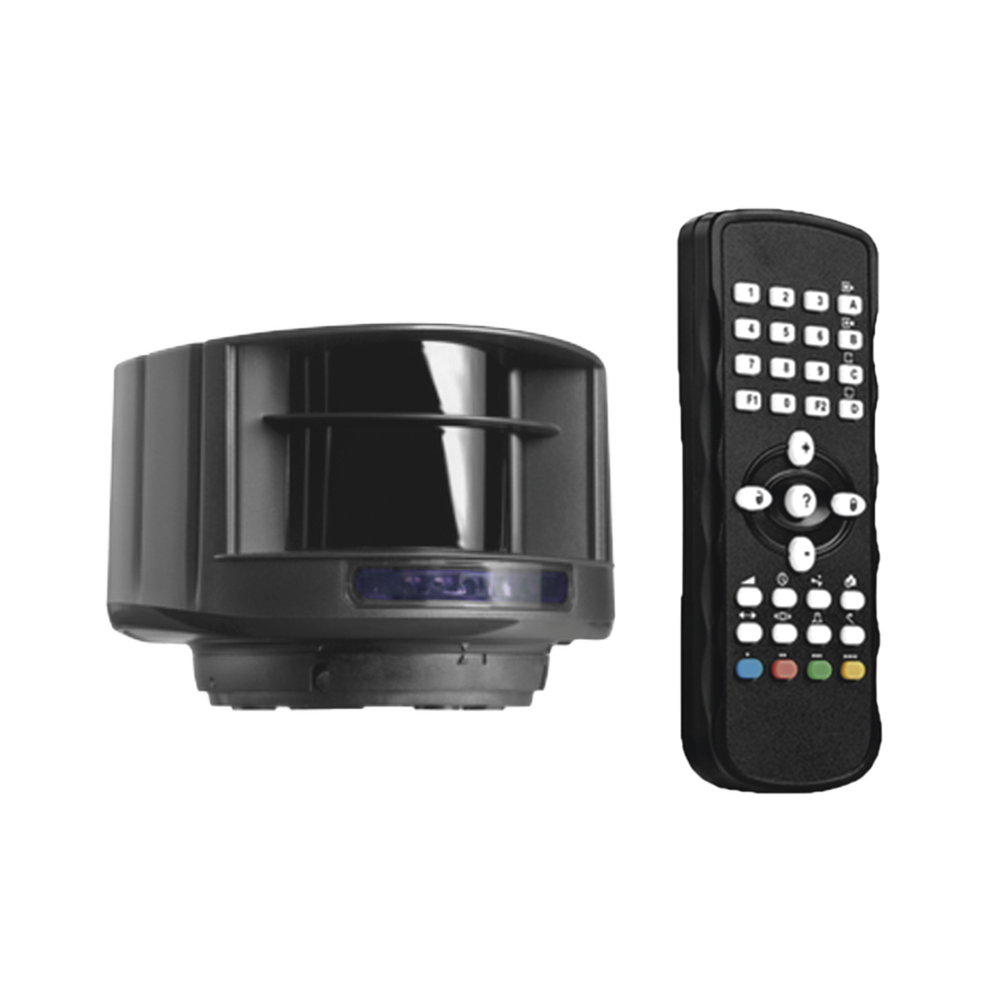 Kit de Sensor láser y control remoto / Evite el uso de lazos magnéticos / Protege carriles de hasta 9.6 m de ancho y 9.6 metros de profundidad