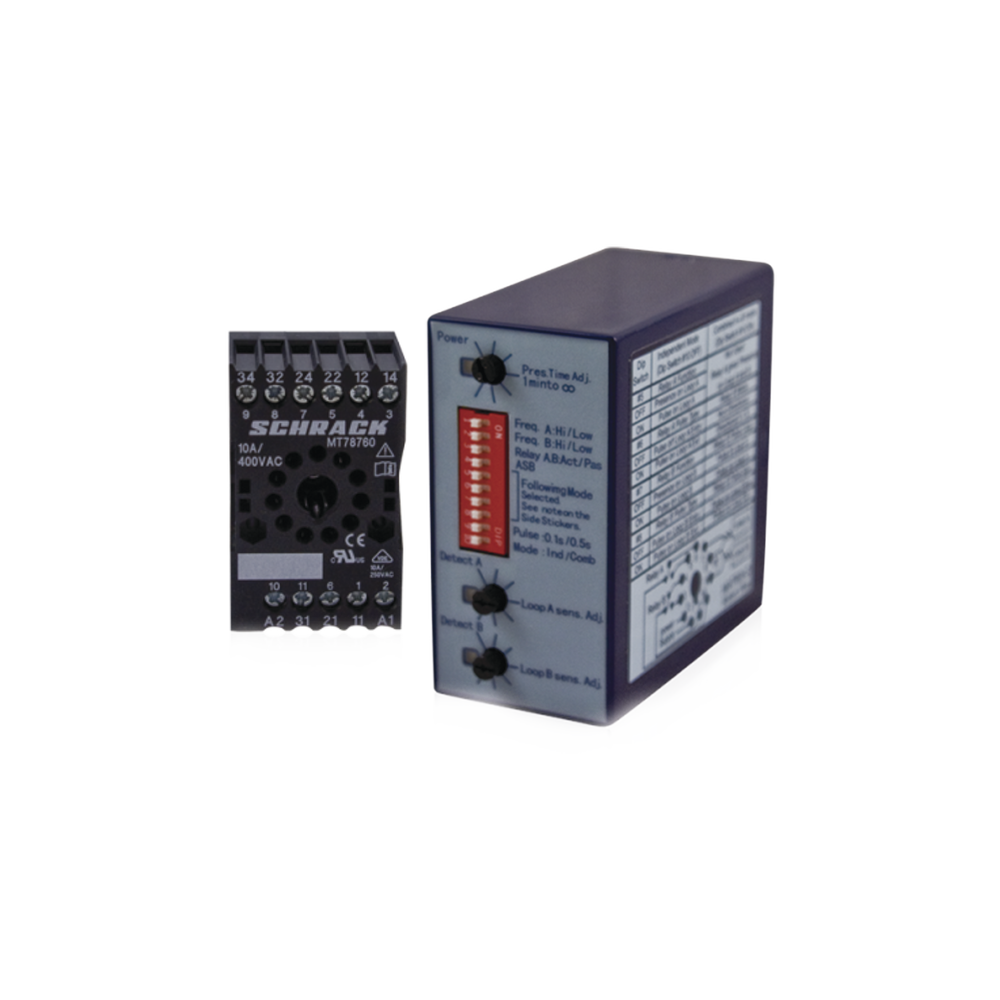 Sensor de masa para barreras de Dos Canales / Ideal para Accesos Vehiculares