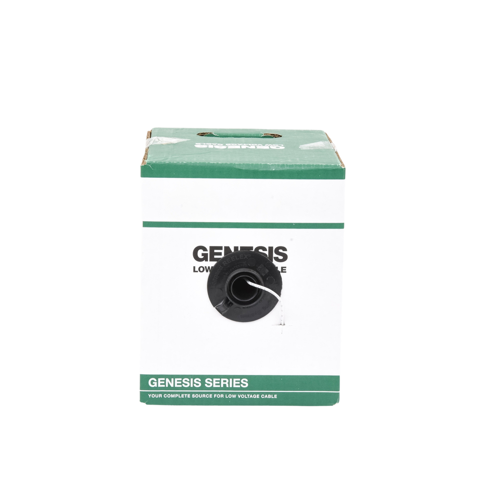 Bobina de 305 Metros / Alambre de Cobre 2 x 22 AWG / Tipo Alarmas CM-CL2 / Color Blanco / Para Aplicaciones de Alarmas de Intrusión / Automatización