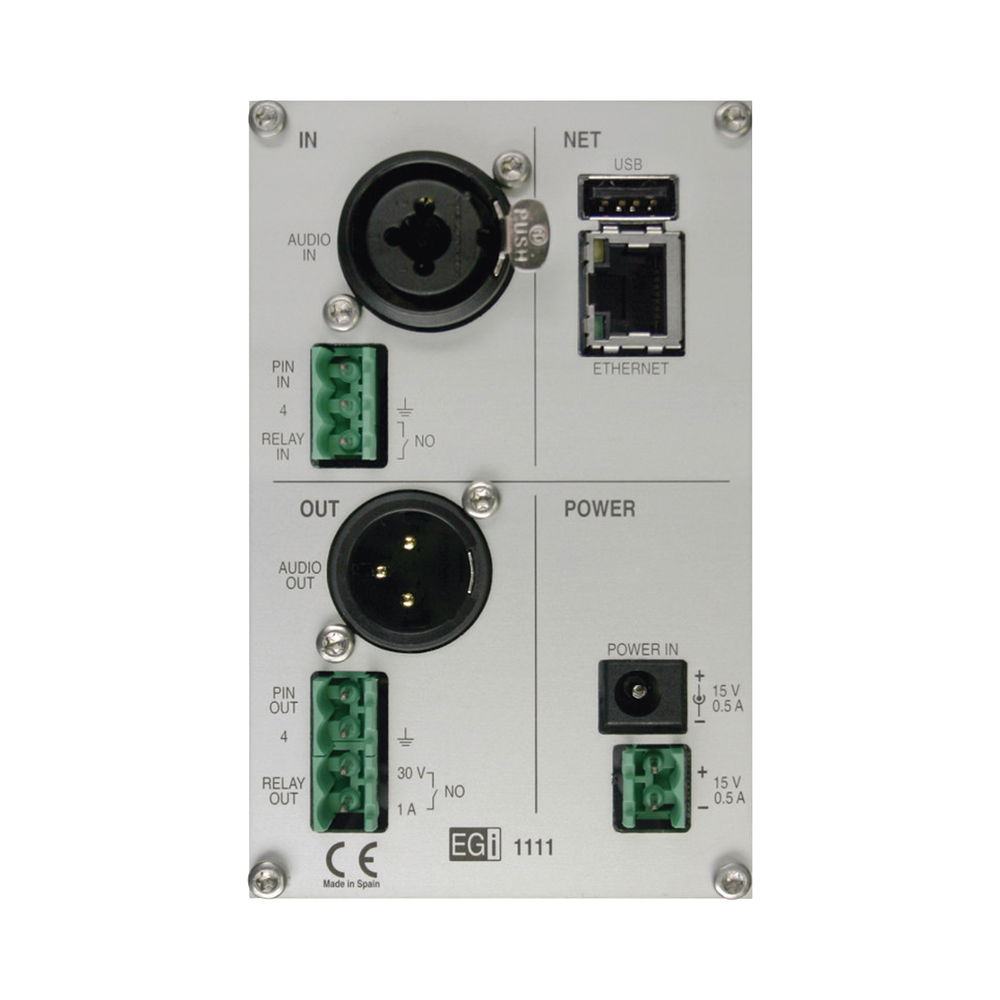 Interfaz Millennium IP para gestión de avisos y música por redes Ethernet por Streaming - Image 3