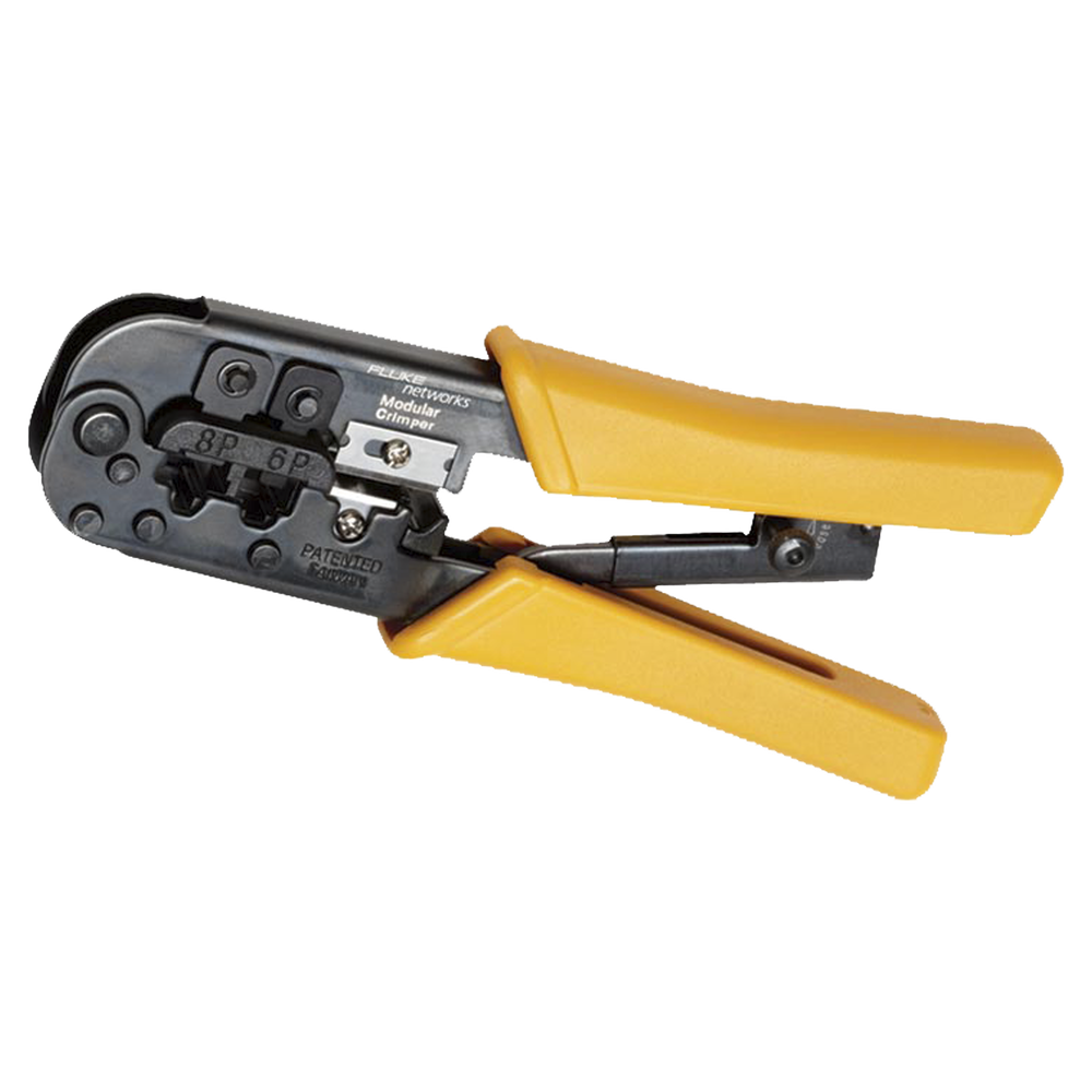 Pinzas para Terminaci?n de Conectores RJ45 de 8 Posiciones y RJ11/RJ12 de 4 y 6 Posiciones