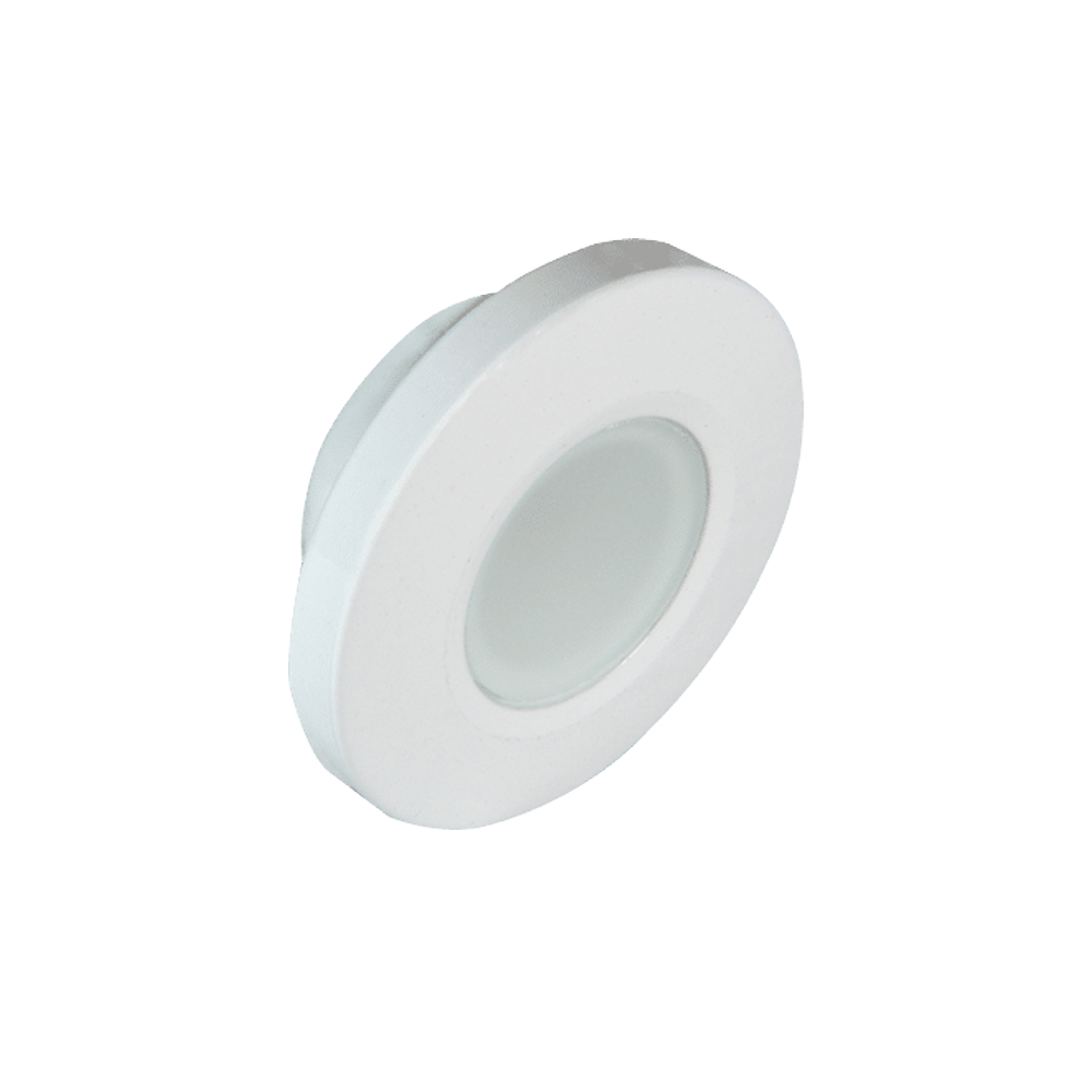 Luz led marina serie Orbit, emite luz multicolor de 210 lúmenes, para uso interior o exterior, fabricado bajo norma de protección IP67.
