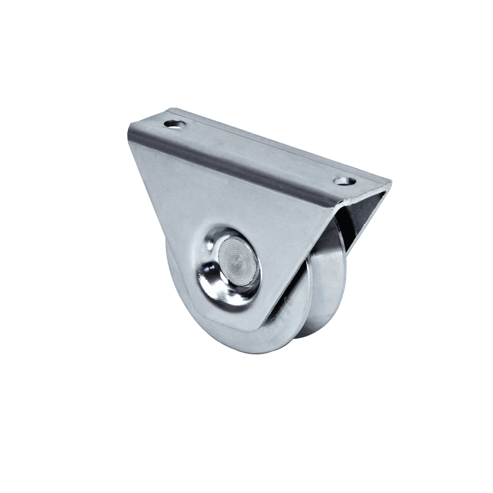 (325V-100) Rueda de 10 cm / Con Capacidad Para Puertas de Hasta 220 Kg / Para Montaje en Superficie / Canal Tipo "V"