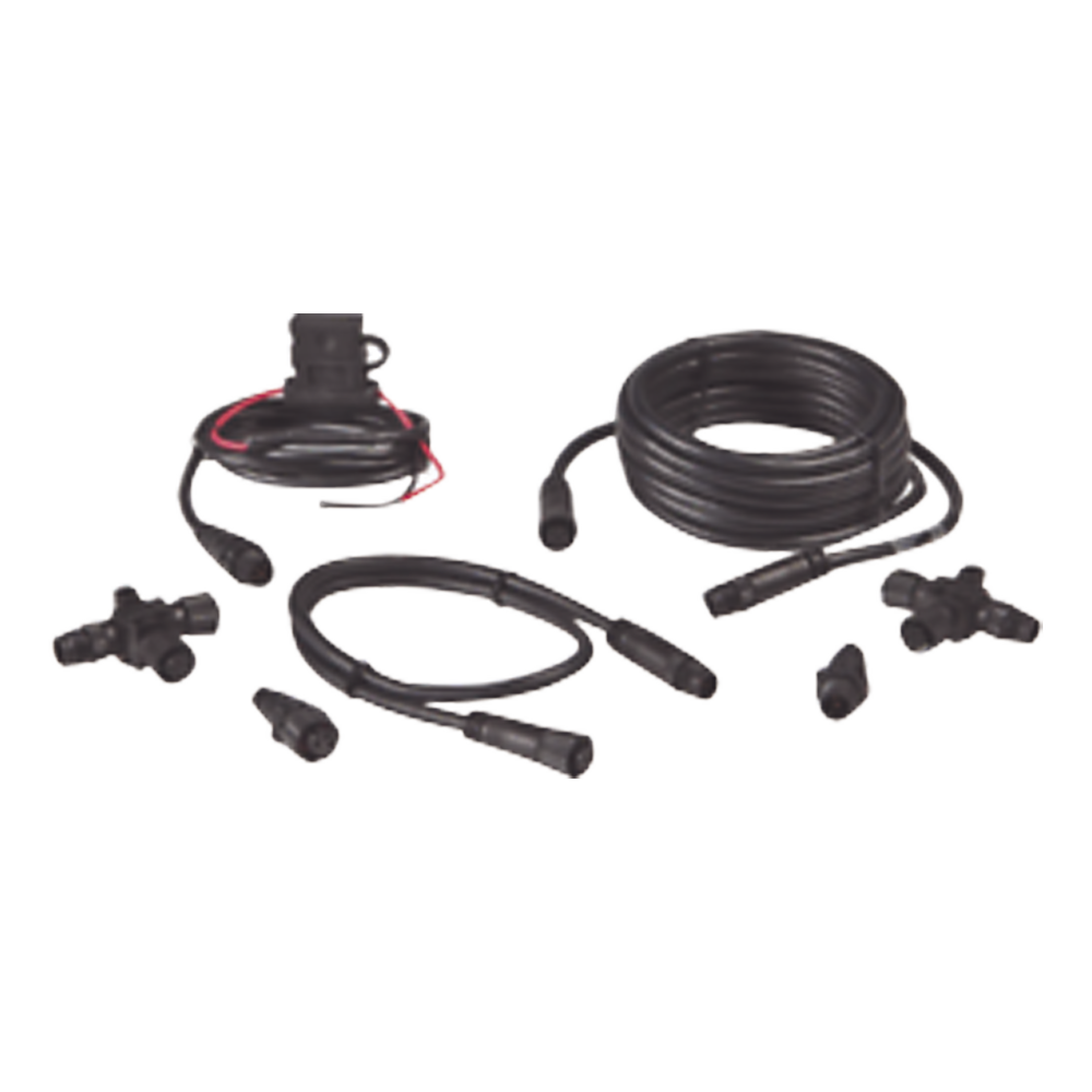 Kit de Conexión NMEA 2000® / Incluye Cables de Extensión 0.61 m y 4.55 m / 2 Conectores T / 2 Terminadores de Red / Cable de Alimentación 0.6 m
