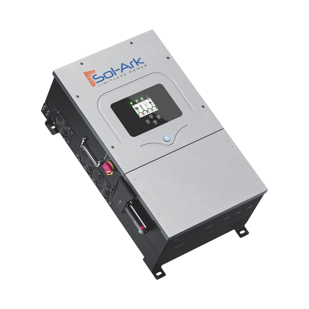 Inversor Hibrido SOL-ARK, 12 Kw, 220 Vcc, Fase Dividida, WIFI incluido, IP65, Entrada de Baterías a 48 Vcc - Image 3