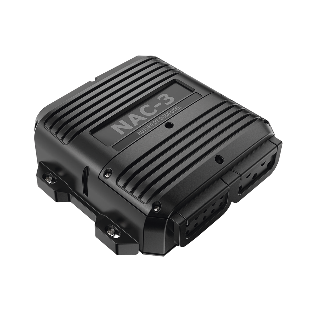 Computadora de Piloto Automático NAC-3 para Embarcaciones Mayores a 10 Metros / Salida de Alta Corriente / Tecnología Virtual Rudder Feedback / Compatible con NMEA 2000 y NMEA 0183 / Continuum Steering