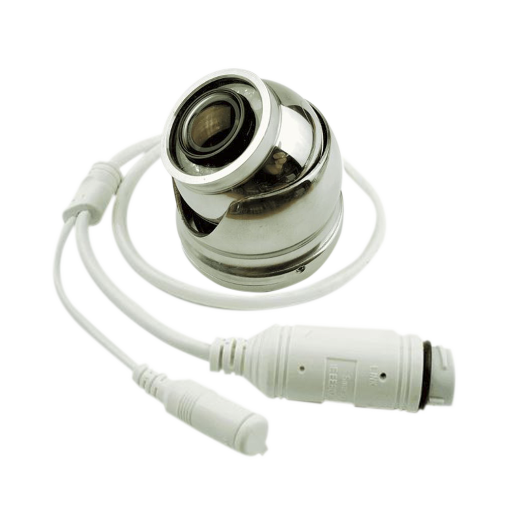 Cámara Marina IP CAM-1 / Resolución 1920x1080 / Lente Gran Angular 1.8 mm / IR LEDs 10 mts / Carcasa Acero Inoxidable 316 / POE o 12V / Compatible con Simrad NSSevo3™/3S™ y NSOevo3™/3S™ - Image 2