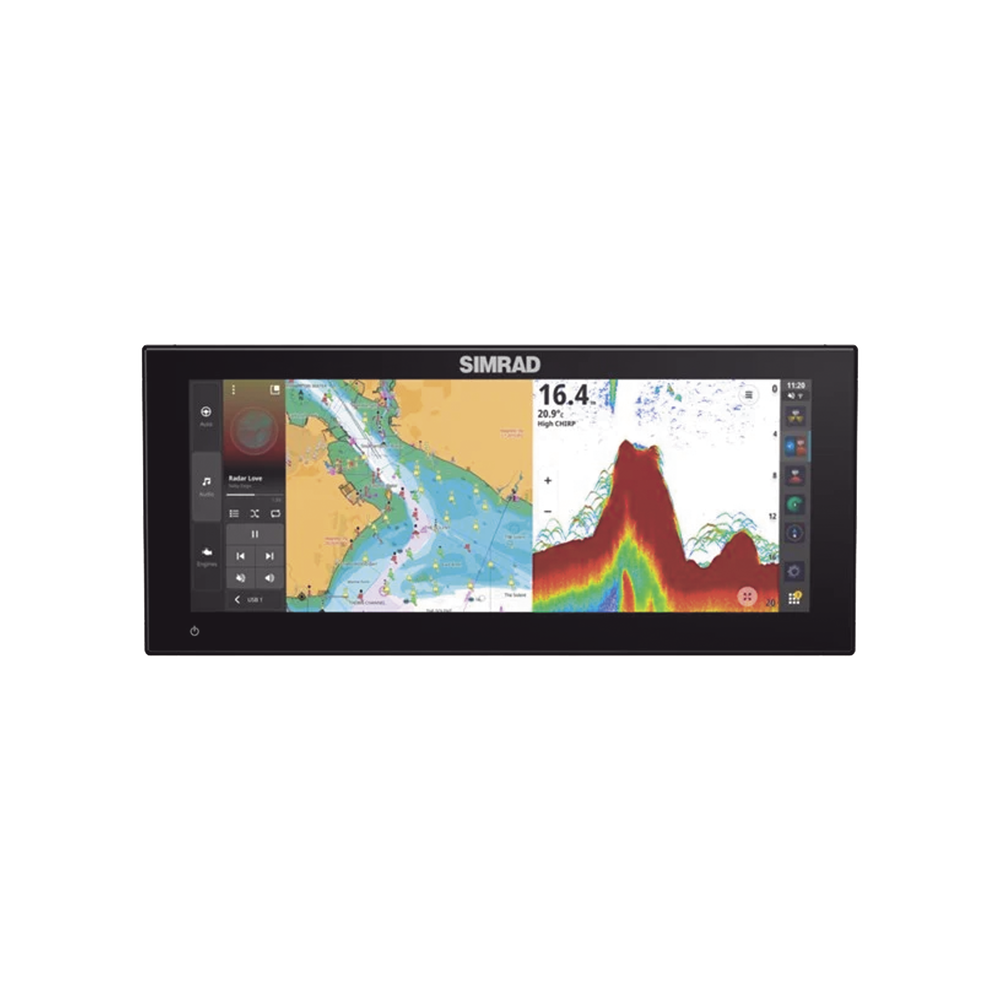 Pantalla Ultrawide NSX ULTRAWIDE de 12 pulgadas / Pantalla SolarMAX™ IPS HD / Integración con Mercury® y CZone® / Sonar Active Imaging™ / Compatibilidad con C-MAP® X-Gen Charts / NMEA 2000® / Ethernet y USB - Image 2