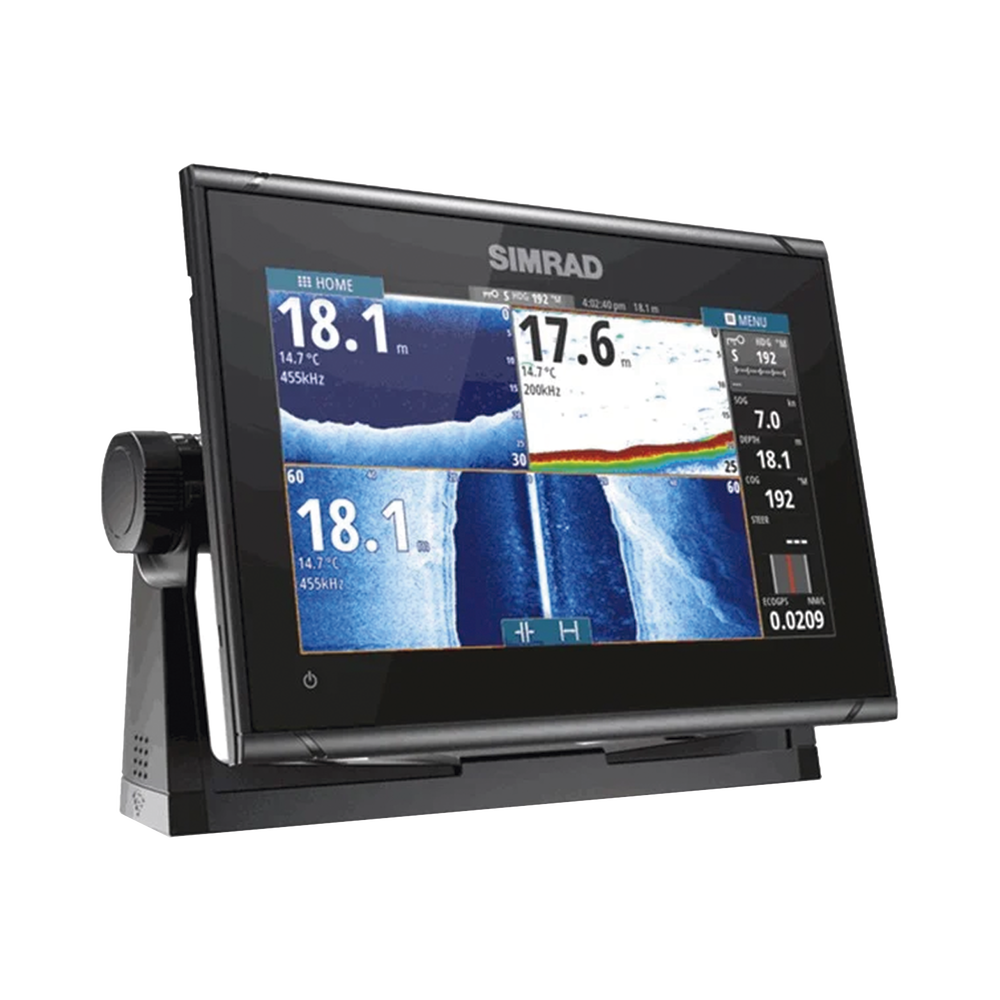 Display Multifuncional Simrad GO Series 9’’ / Pantalla Táctil Multi-touch / GPS Integrado / Ecosonda / Wi-Fi / Interfaz NMEA 2000 y Radar / Transductor 83/200 / Compatible con C-MAP Discover - Image 2