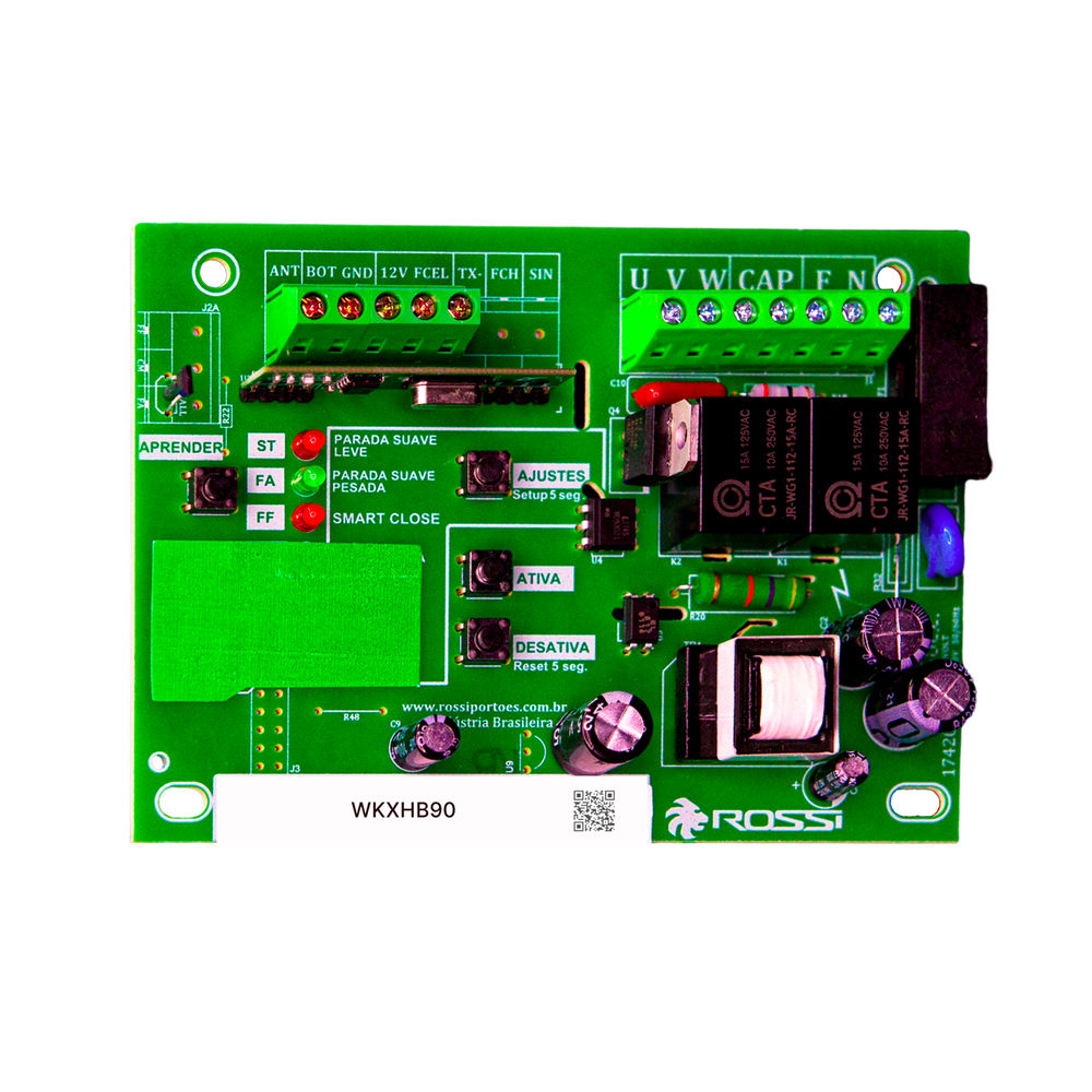 Tarjeta Electronica NKXH30 433 MHZ (Turbo) / Para Motor ROSSI E-15582