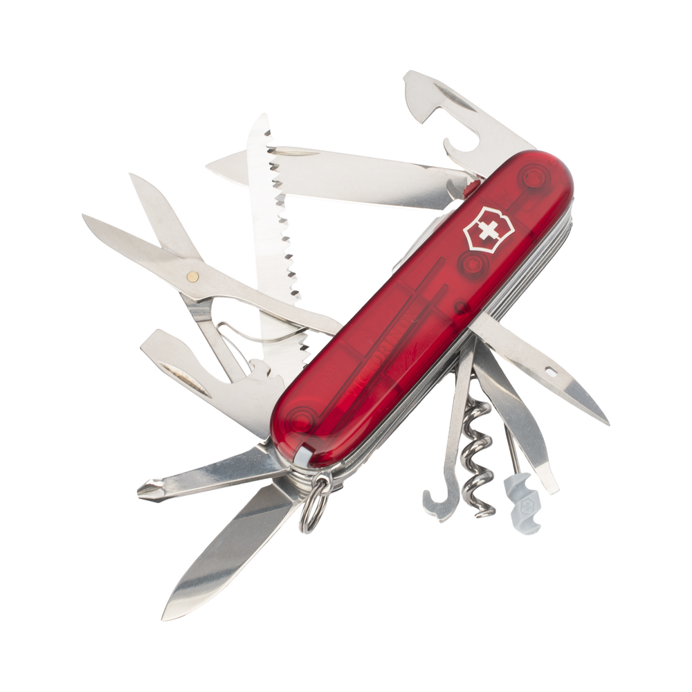Navaja Victorinox de Bolsillo Mediana Huntsman Lite de 21 Funciones con Luz LED - Image 3
