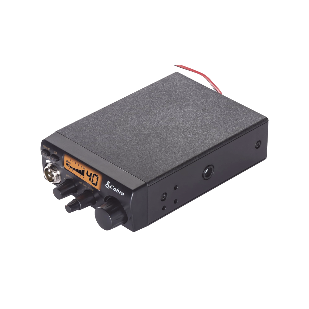 Radio móvil en banda CB de 40 canales en modulación AM con pantalla monocromática y función de PA - Image 2