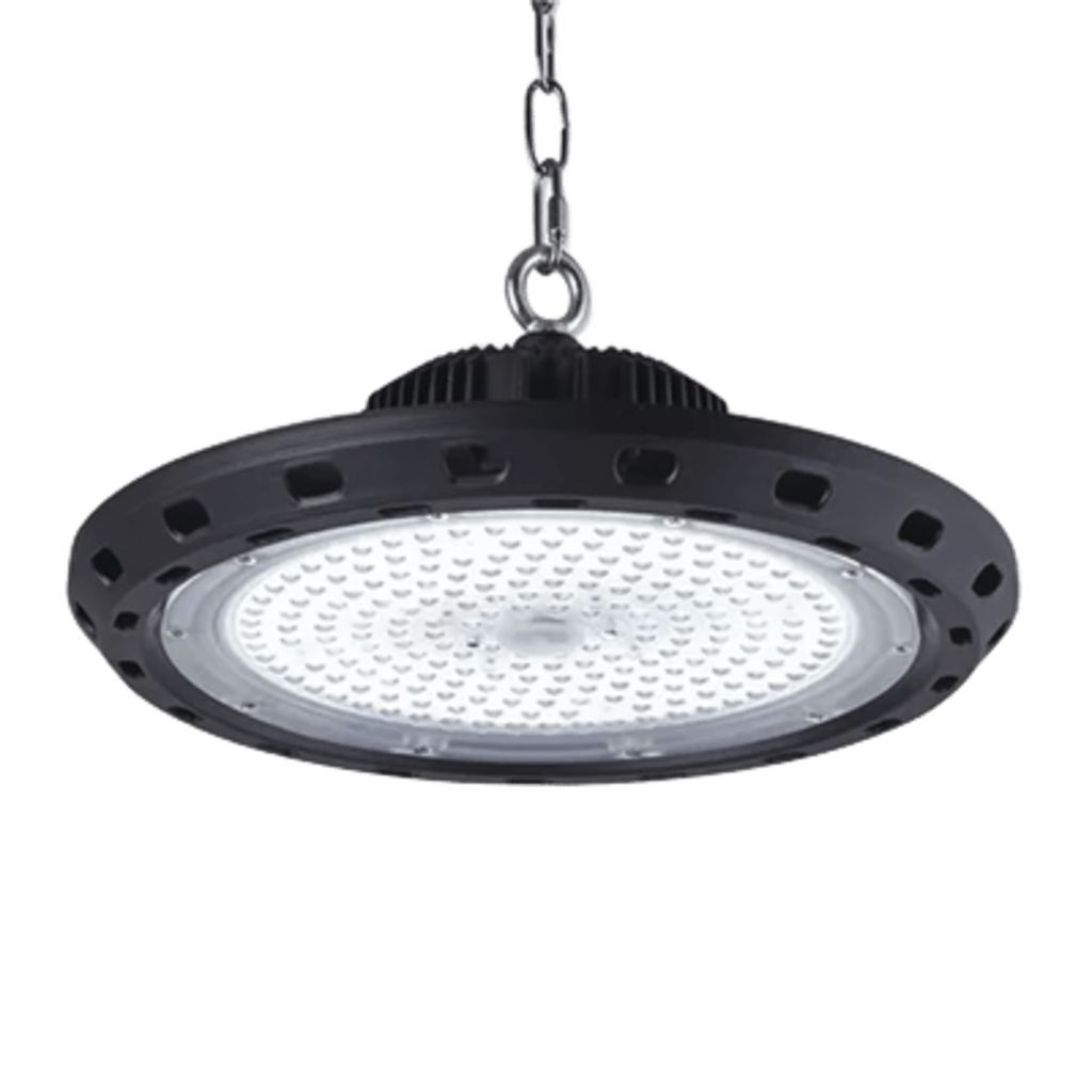 Campana Led Industrial UFO / 200 W / Suspendido / 85 - 265 V CA / Luz Fría 6500 K.