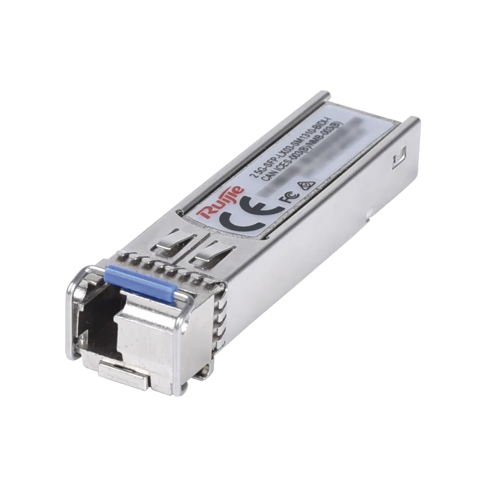 Transceptor Lado (A) un Hilo BiDi SFP 2.5Gb LC Monomodo Tx 1310nm / Rx 1550nm, hasta 3km