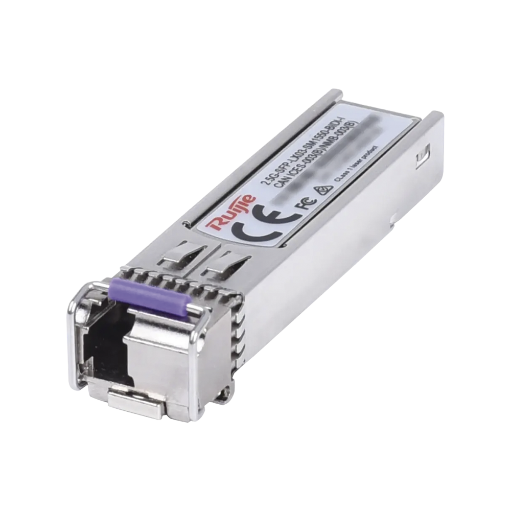 Transceptor Lado (B) un Hilo BiDi  SFP 2.5Gb LC Monomodo Tx 1550nm / Rx 1310nm, hasta 3km