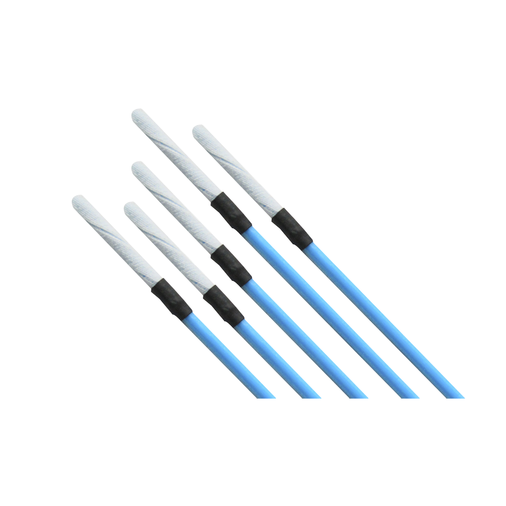 Hisopos para Limpieza de Puertos de Fibra ?ptica 2.5 mm para Adaptadores SC, ST y FC, 100 Piezas