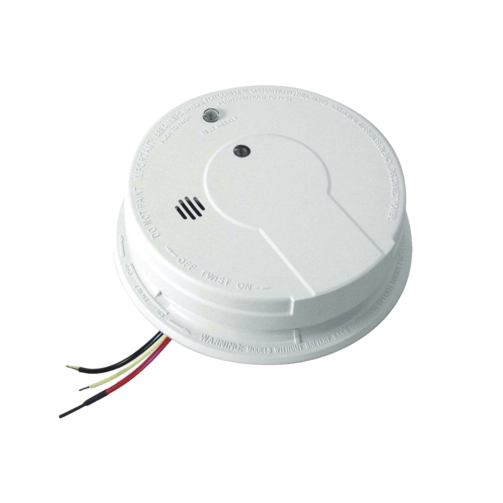 Alarma de Humo Fotoeléctrica a 120V ??? 9vdc Batería de respaldo