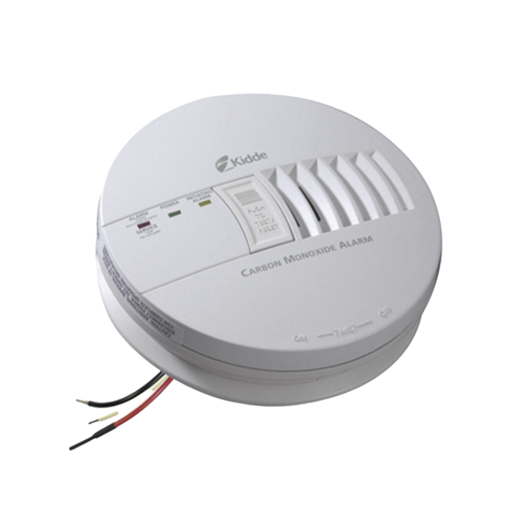 Alarma de Monoxido de Carbono AC con Batería de Respaldo | Paquete de 6