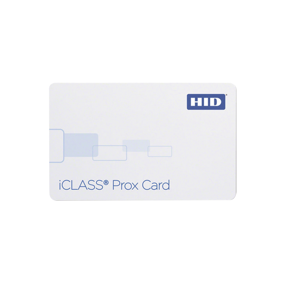 Tarjeta Dual PROX/  iCLASS 32k bit (Applicación) Delgada / Garantía de por Vida