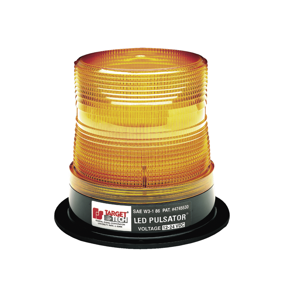 Burbuja PULSATOR LED clase 1, Color ámbar, Montaje permanente