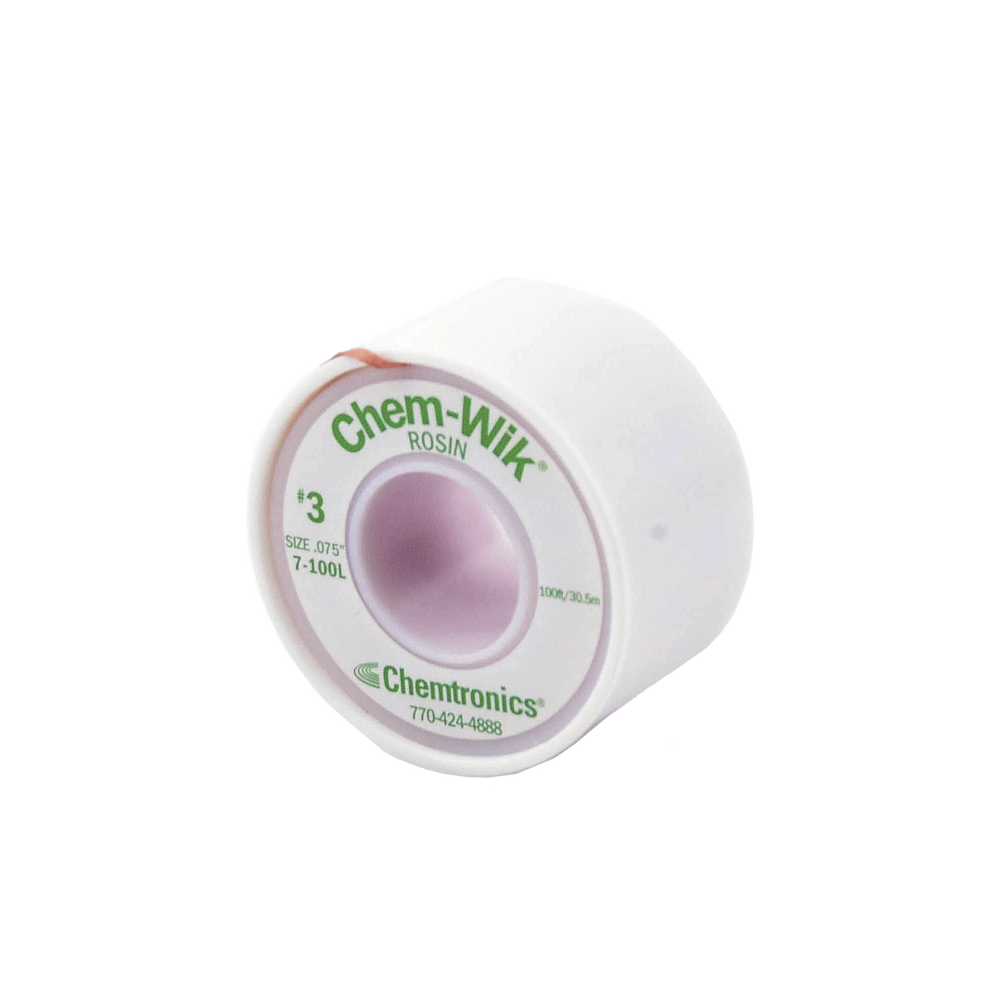 Rollo de Desoldar Chemtronics, 100 ft, 30 mts, 0.075 inches. - Image 2