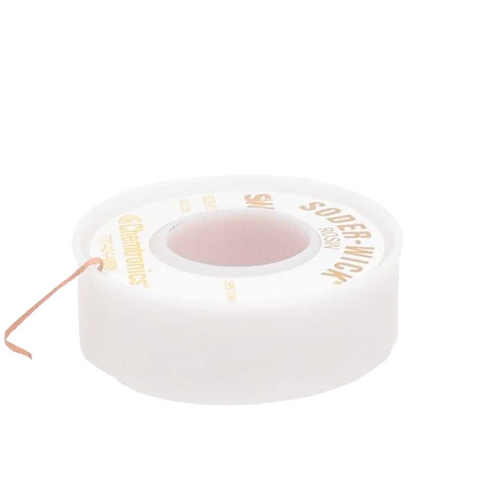 Rollo de Desoldar de 0.01 Lb, Malla Trenzada de 0.060" de Ancho por 7.5 m de Largo con Resina para Alta Absorción. - Image 3