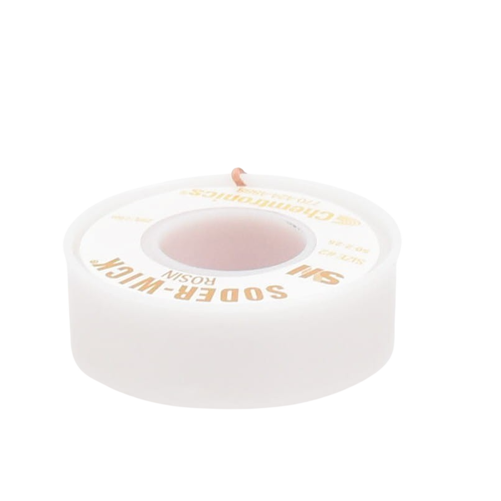 Rollo de Desoldar de 0.01 Lb, Malla Trenzada de 0.060" de Ancho por 7.5 m de Largo con Resina para Alta Absorción. - Image 5