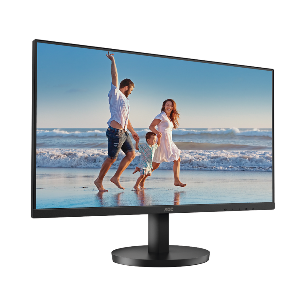 Monitor LED de 23.8" VESA, Resolución 1920 x 1080 Pixeles, Entradas de Video VGA/HDMI. Panel VA LCD Backlight LED. Ultra Delgado - Image 2