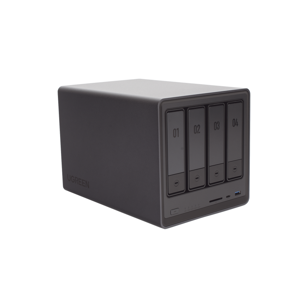 NASync DXP4800 | SO UGOS Pro | Intel N100 12th Gen Intel® Quad Core™ | 4-Bahias (SATA) hasta 96TB | 2* M.2 SSD hasta 16TB| 8GB DDR5 (Exp. a 16GB) | 2.5Gb Dual Ethernet | HDMI 4K | 2* USB2.0 | 1*USB 3.2Gen | 1* USB 3.2Gen2 | 1*USB-C 3.2Gen2 | SD - Image 4