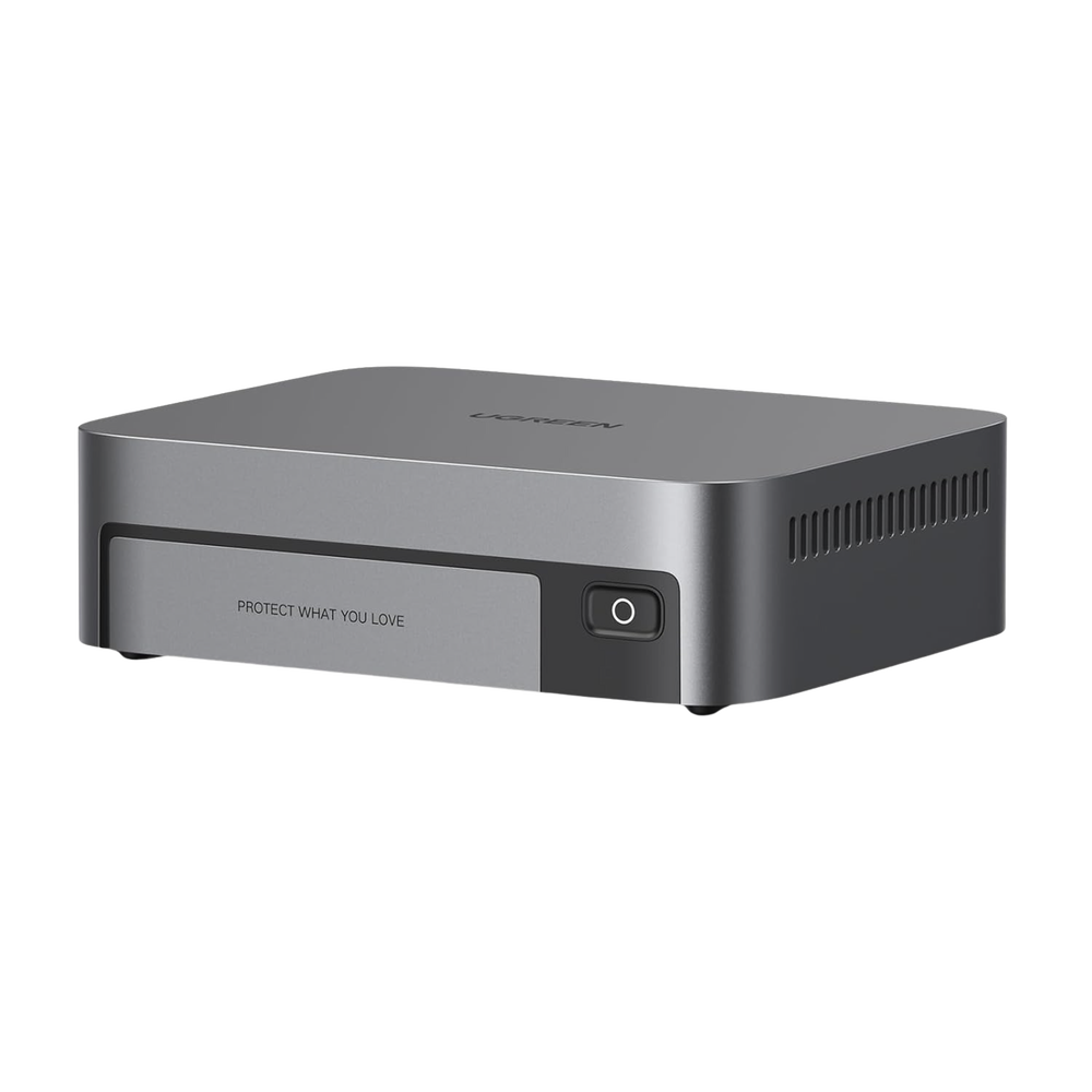 NASync DXP480T Plus | SO UGOS Pro | Intel X86 12th Gen Intel® Core™ i5 | SSD 128 GB | 4-Bahias (M.2 NVMe) | 8GB DDR5 (Exp. a 32GB) | 4 Puertos Thunderbolt™4 | WiFi | 1*USB3.2 Gen2, 10Gb/s | HDMI 8K.