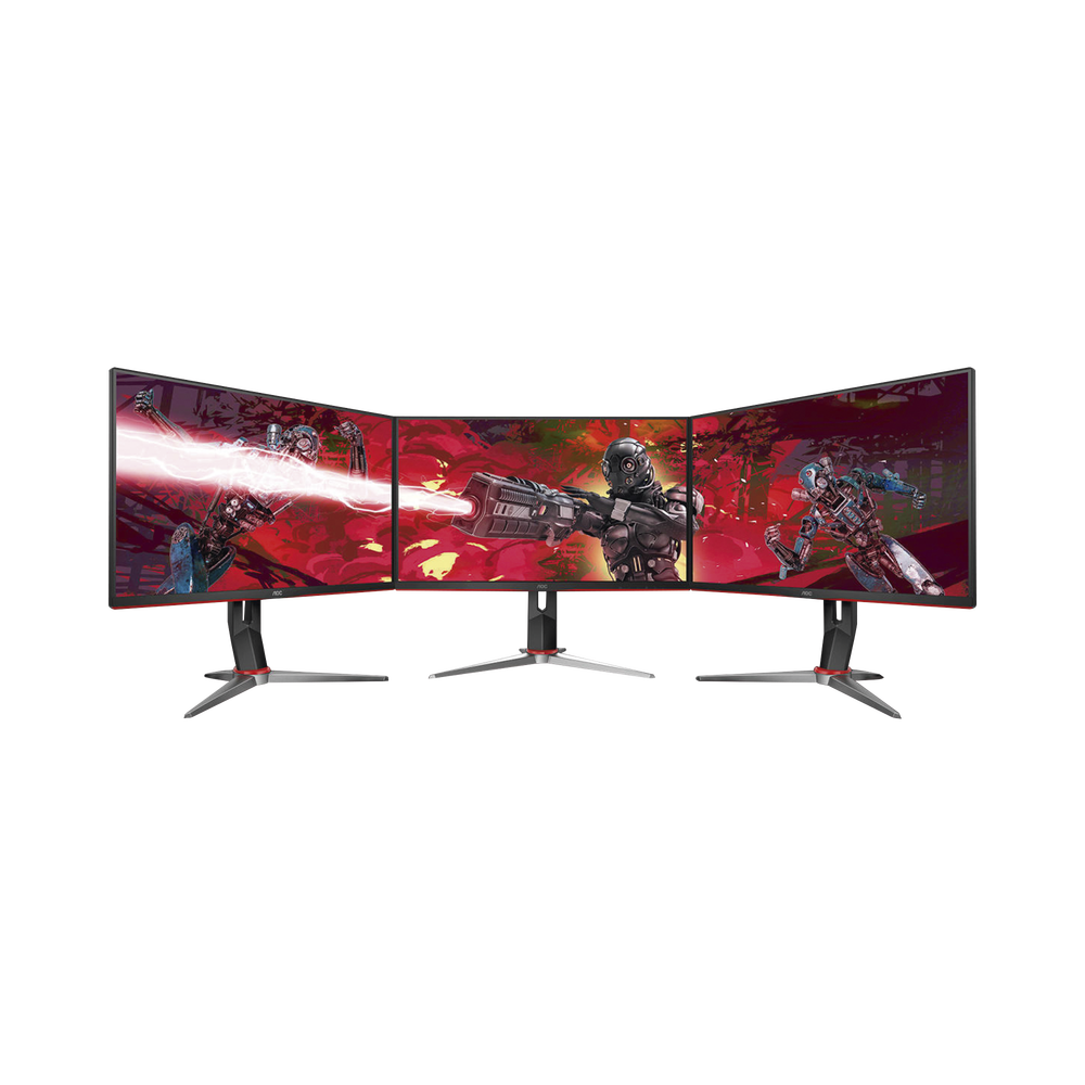 Monitor 27" GAMING Backlight-LED IPS, Resolución 1920 x 1080p 144Hz, con Entradas de Video VGA / HDMI / DISPLAYPORT . Bisel Ultra Delgado. Compatible con VESA - Image 5