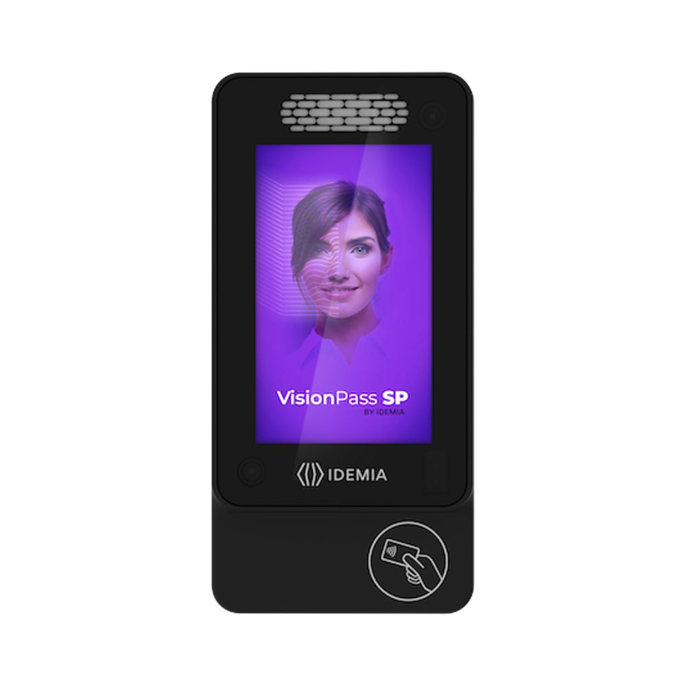 Lector facial Vision Pass SP MD con lector Mifare y Desfire incluido IP65
