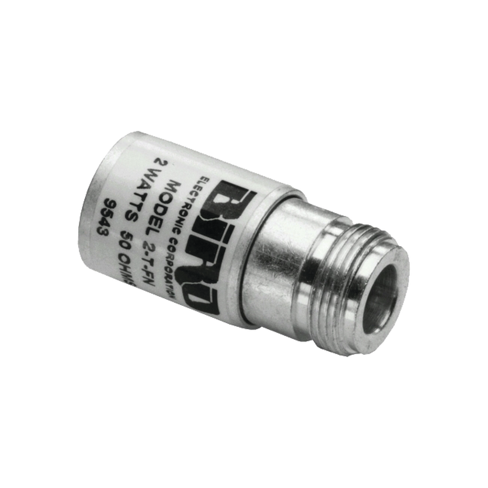 Carga Fantasma Coaxial, 50 Ohm, DC-6 GHz, 2 Watt, Conector N Hembra.