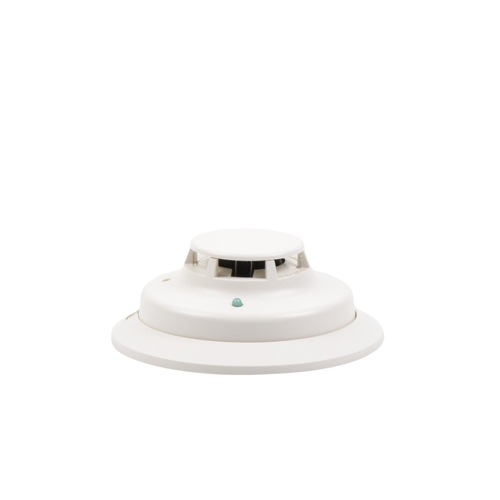 Detector Fotoeléctrico de Humo de 2 Hilos con Sensor de Temperatura a 57° C, Serie i3